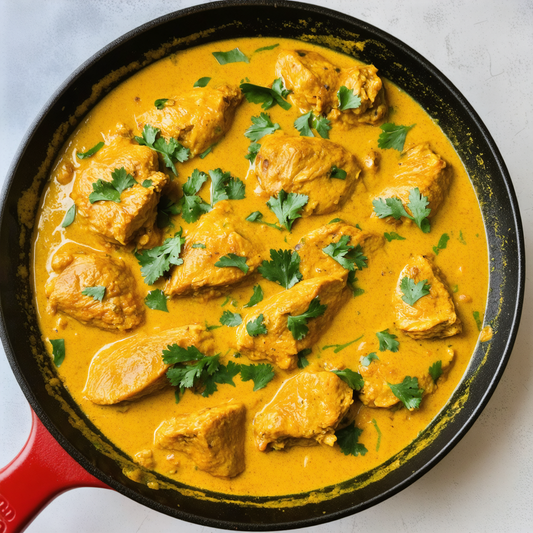 Chicken Korma Skillet Bake