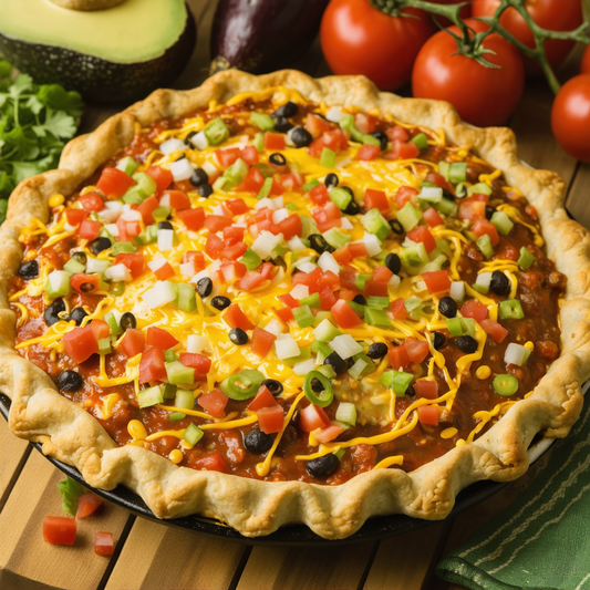 Hot Mexicali Tortilla Pie