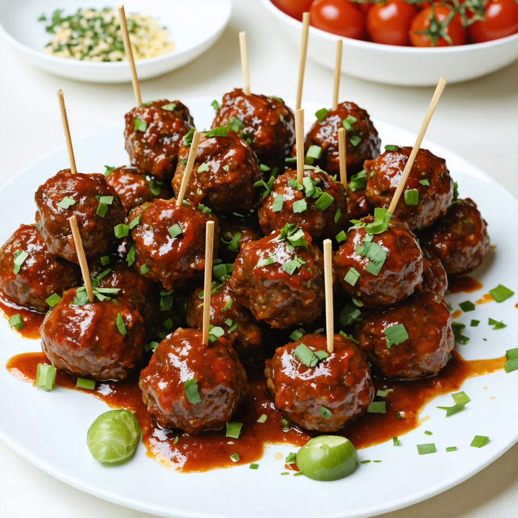 Zesty Meatball Appetizers