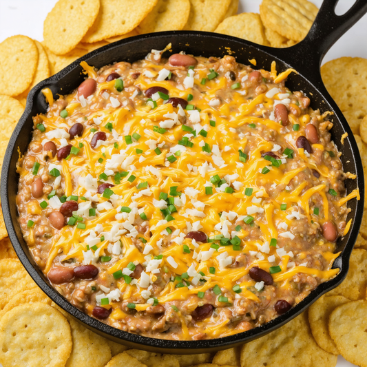 Skillet Bean and Cheese Dip