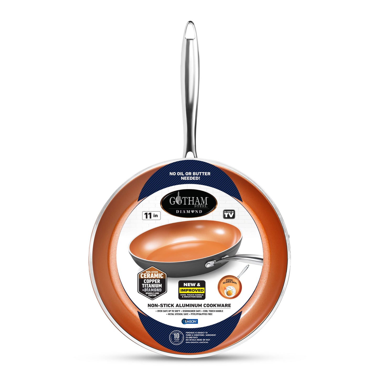 Gotham Steel Diamond Frying Pan