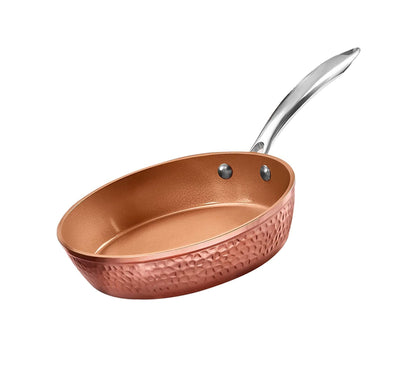 Hammered Copper Sauté Pan