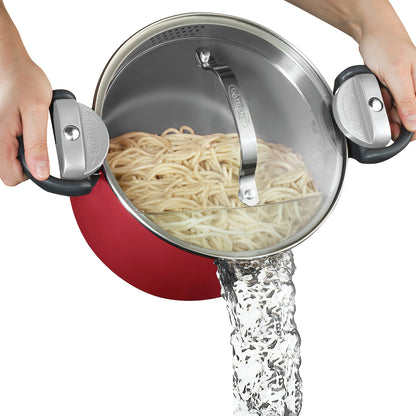 Pasta Pot with Strainer Lid