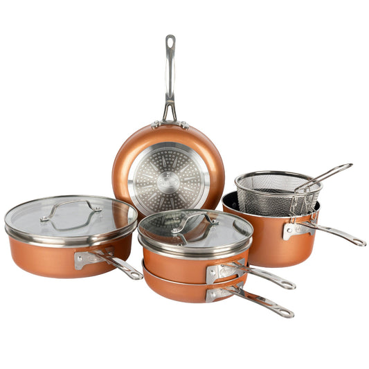 10-Piece Stackmaster Cookware Set