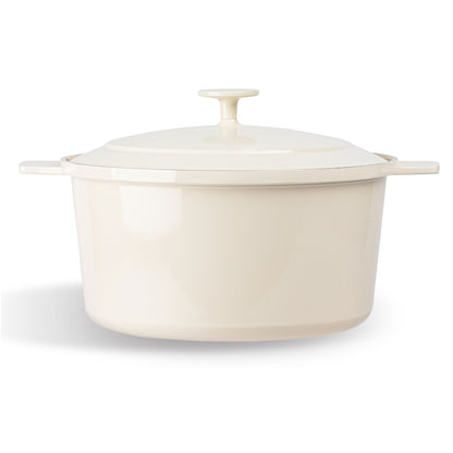 5 Qt Dutch Oven Pot with Lid, Nonstick Ceramic Stock Pot, 10-in-1 Cooking Pot for Bread Baking, Stovetop, Oven, and Dishwasher Safe, 100% Toxin-Free