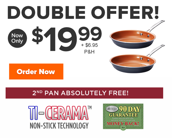 Copper Gotham Steel Pans Newest Non Stick Cookware Made With Ceramic And Titanium